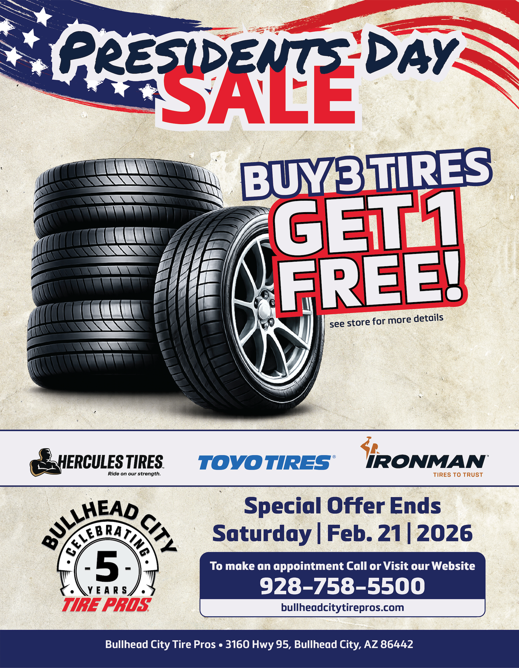 presidents day sale ad